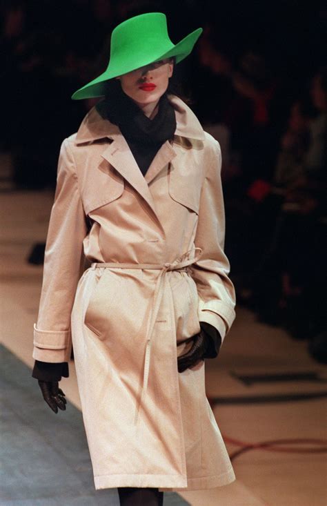 ysl trench coat